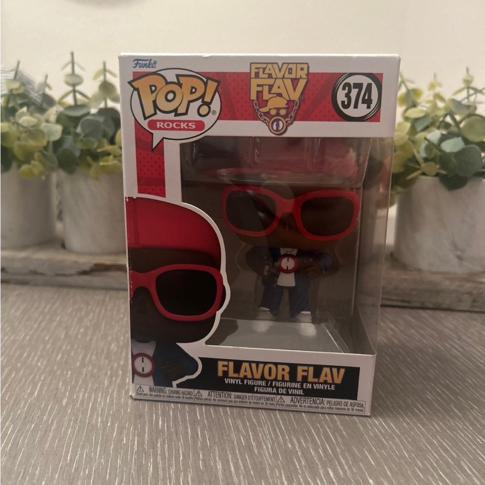 Funko Pop! Rocks Flavor‎ Flav #374 vinyl figure
